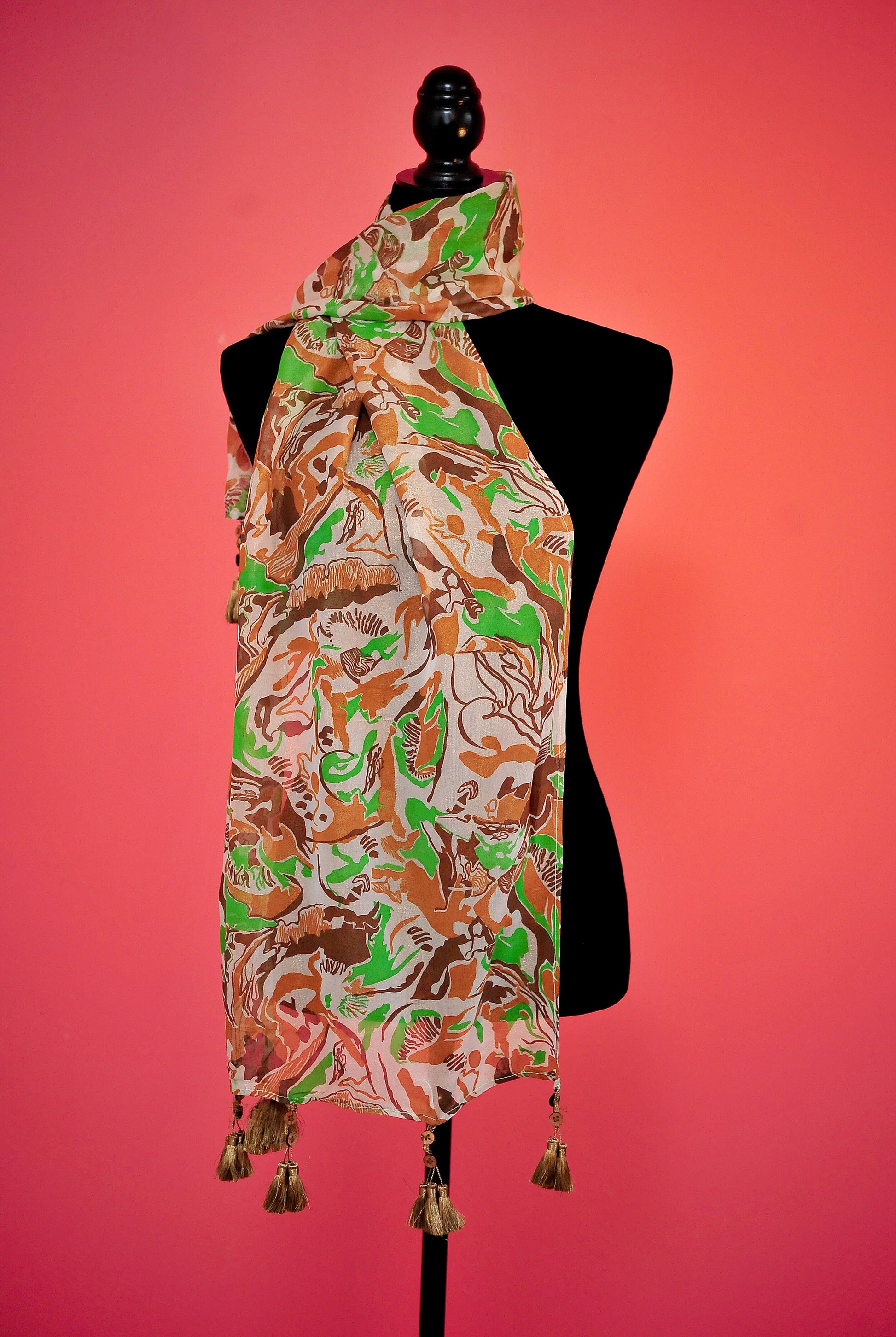 Multi Coloured Scarf