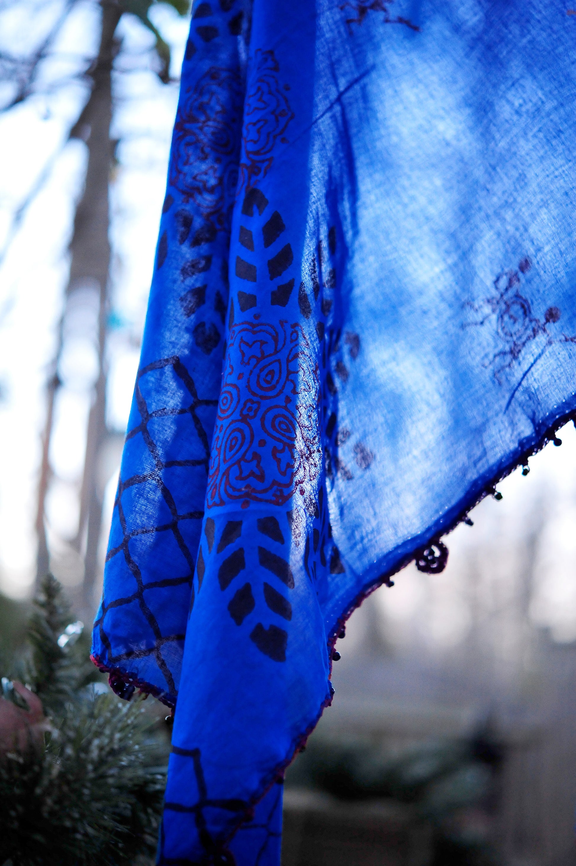 Buy Blue Dupata