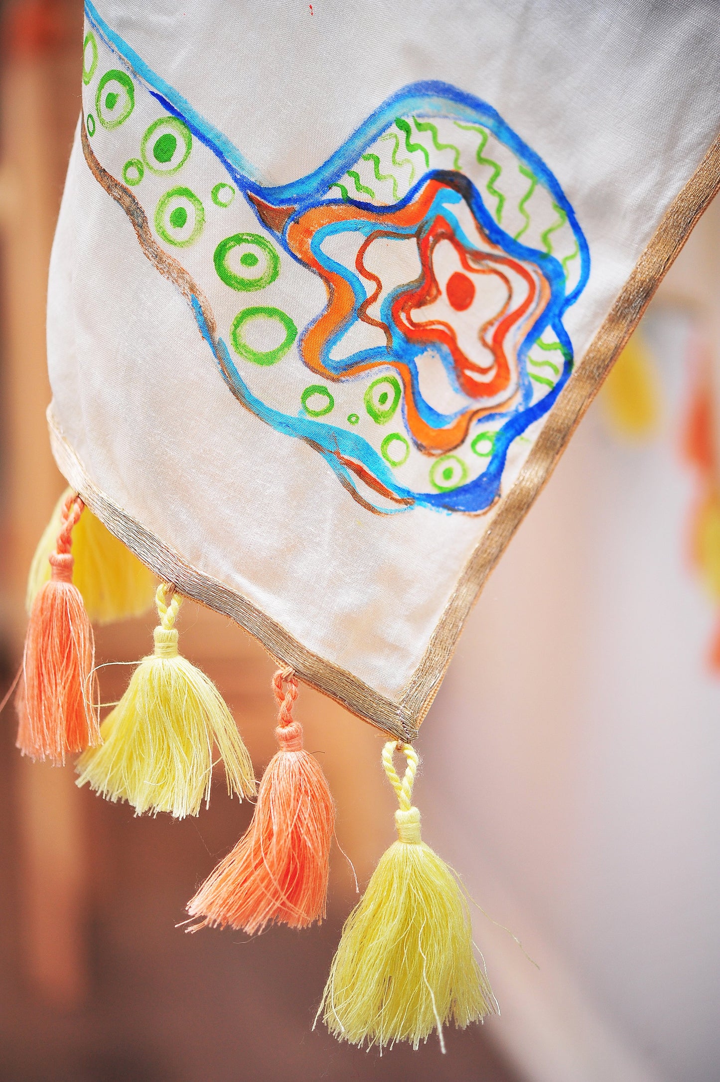 Hand Painted Scarf