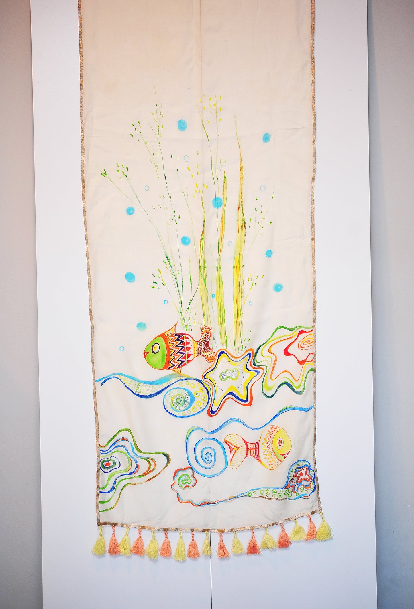 Hand Painted Scarf