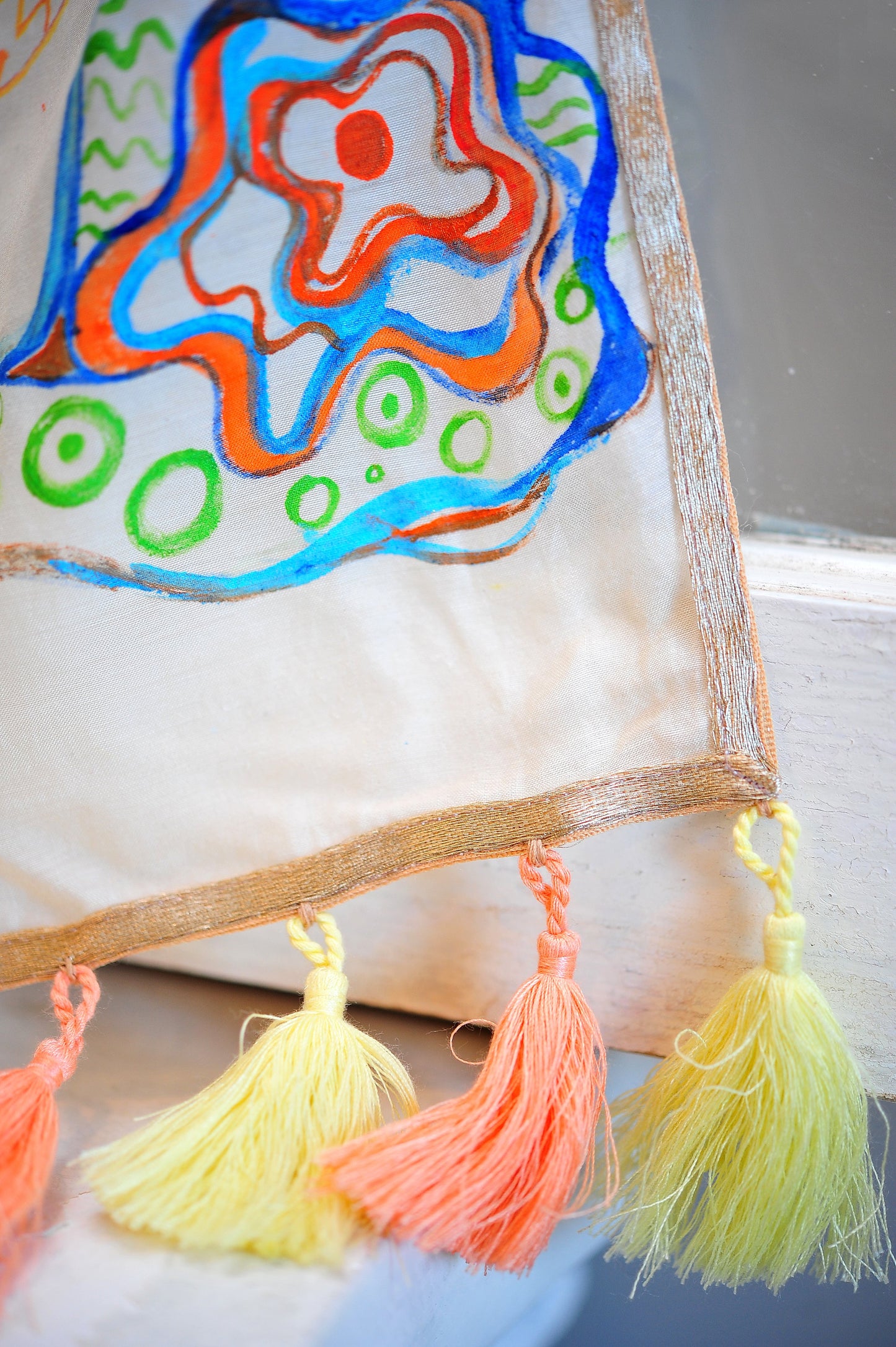 Hand Painted Scarf