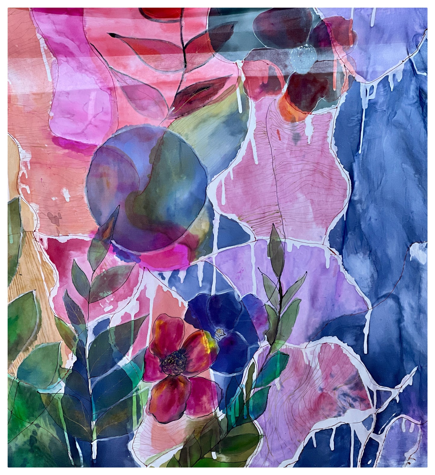 Silk Scarf Painting