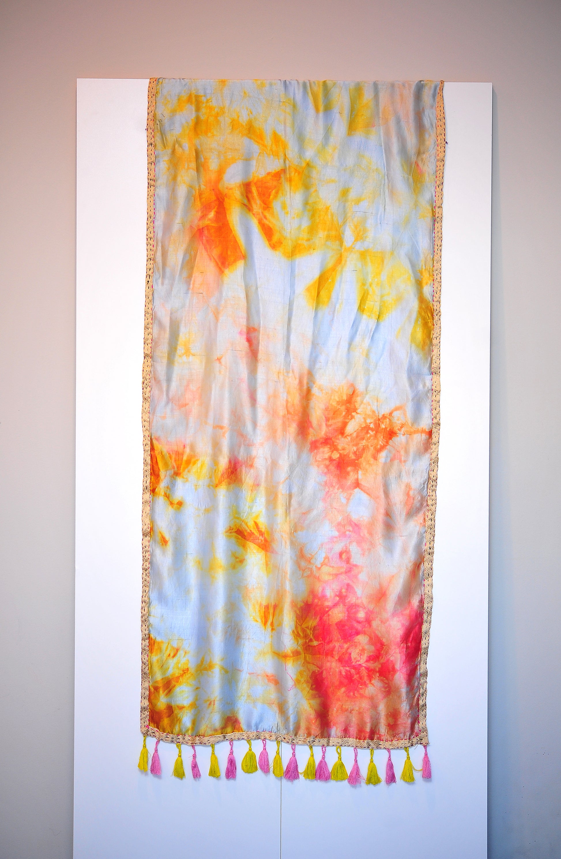 Painted Silk Scarf 