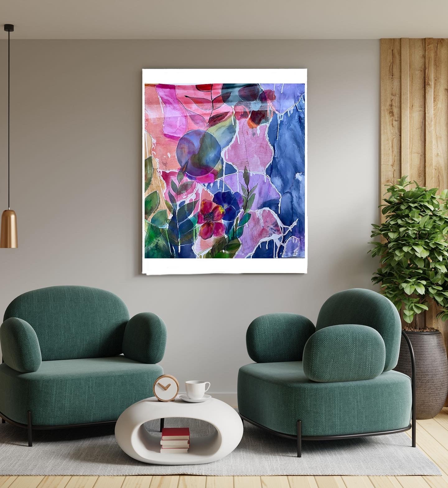 Silk Scarf Painting