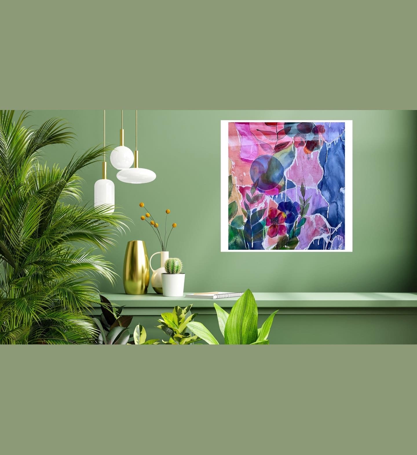 Silk Scarf Painting